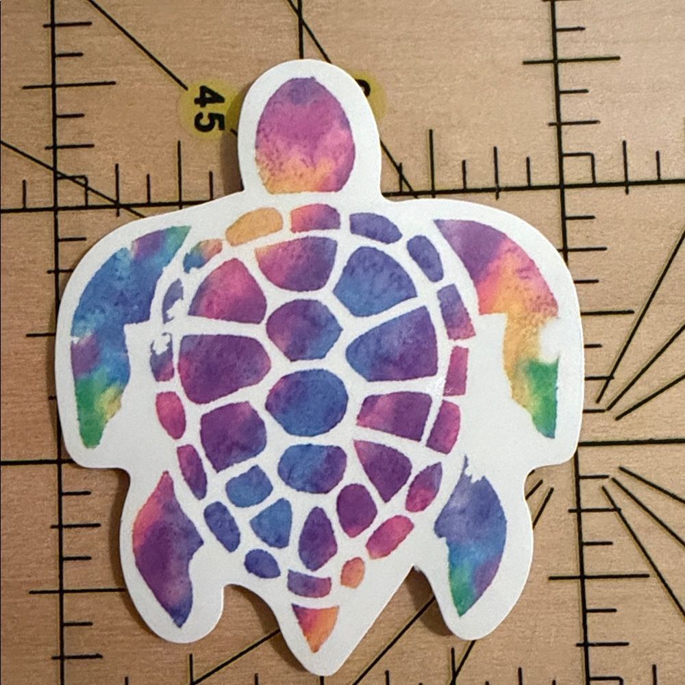 💜13/$13 +Bundle Sticker Sale | Turtle Animal Waterproof Sticker